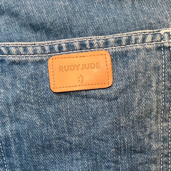 Rudy Jude Utility Jeans in Light Indigo RJ size 3 Custom Inseam of 24” - Picture 4 of 5